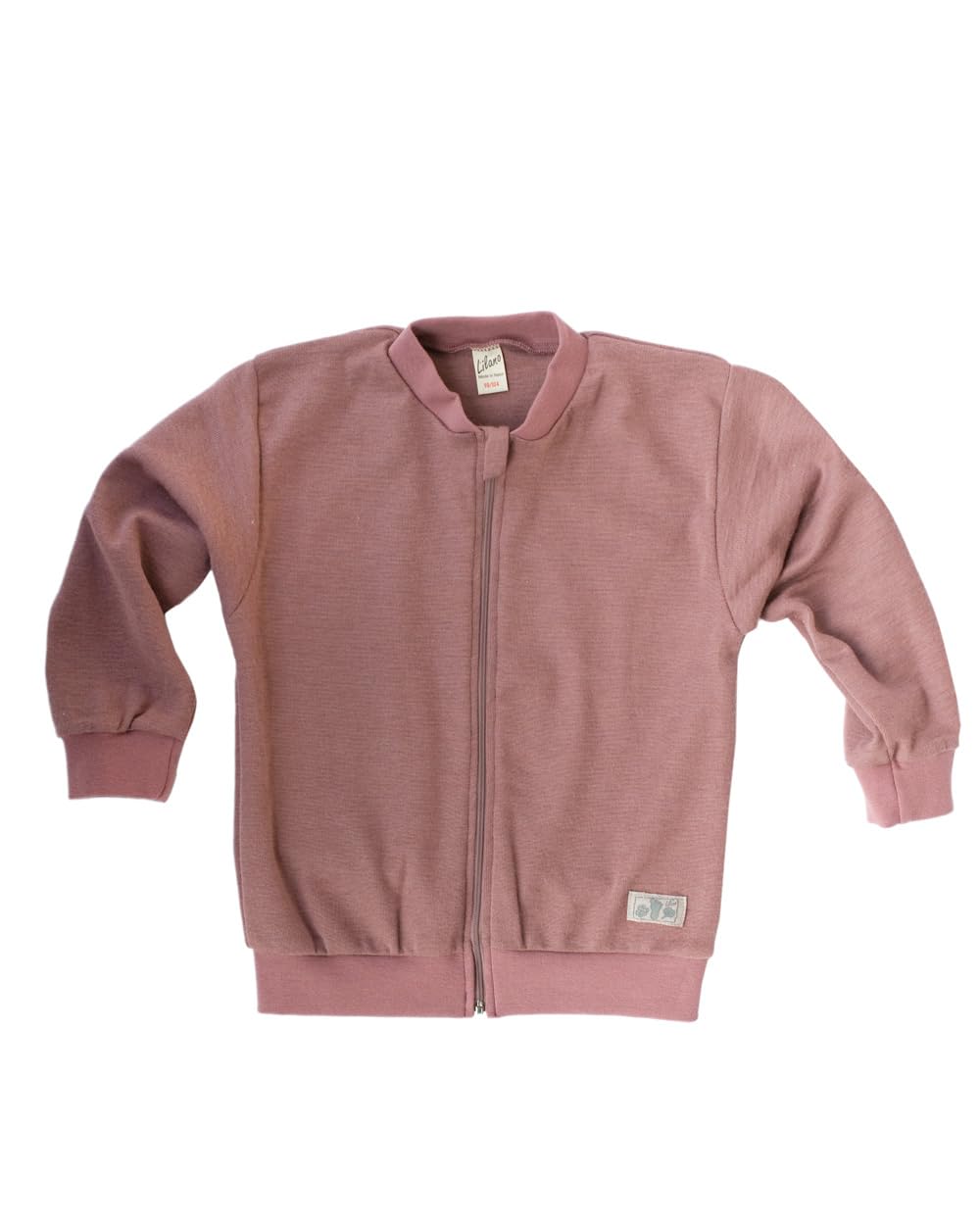 Lilano, Chaqueta de punto para niños, 70% lana (kbT), 30% seda, 210 gr/m²