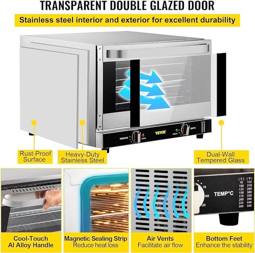 Vevor 810087872229 Commercial Convection Oven thumb #4