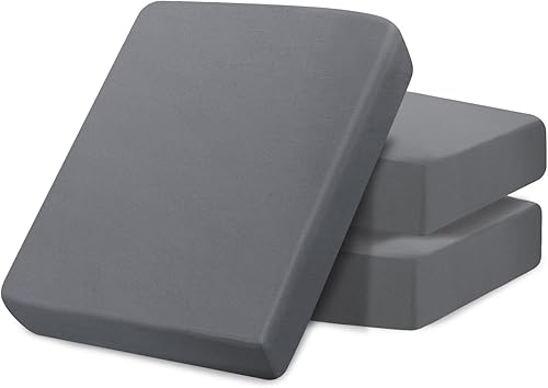 SearchI Fundas elásticas de cojín de repuesto para sofá, 3 piezas, fundas elásticas para asiento de sofá, protector de muebles, funda suave con