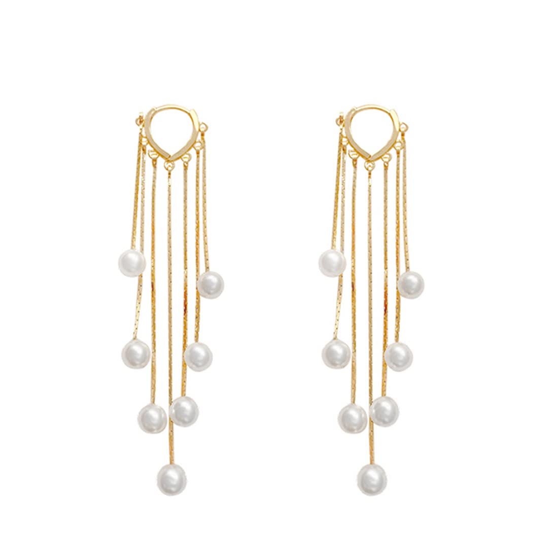 Yellow Chimes Earrings For Women Gold Toned Pearl Beads Hanging Drop Dangler Earrings For Women and Girls (B0B8DGJX29) Amazon Price History, Amazon Price Tracker