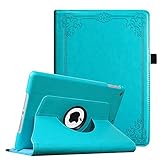 Fintie New iPad 9.7 inch 2017 / iPad Air Case - 360 Degree Rotating Stand Cover with Auto Sleep Wake for Apple New iPad 9.7 inch 2017 Tablet / iPad Air 2013 Model, Vintage Winter Ice