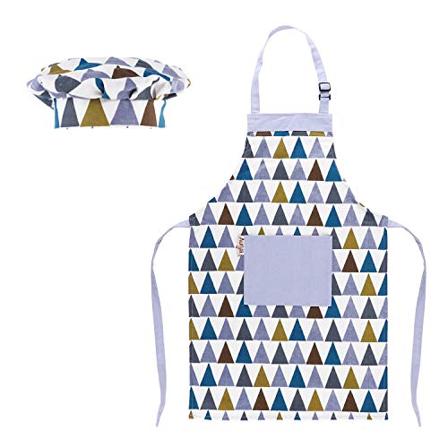 Set di grembiule e cappello da chef, grembiule