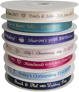 Personalised Ribbon 15mm x 10 metres