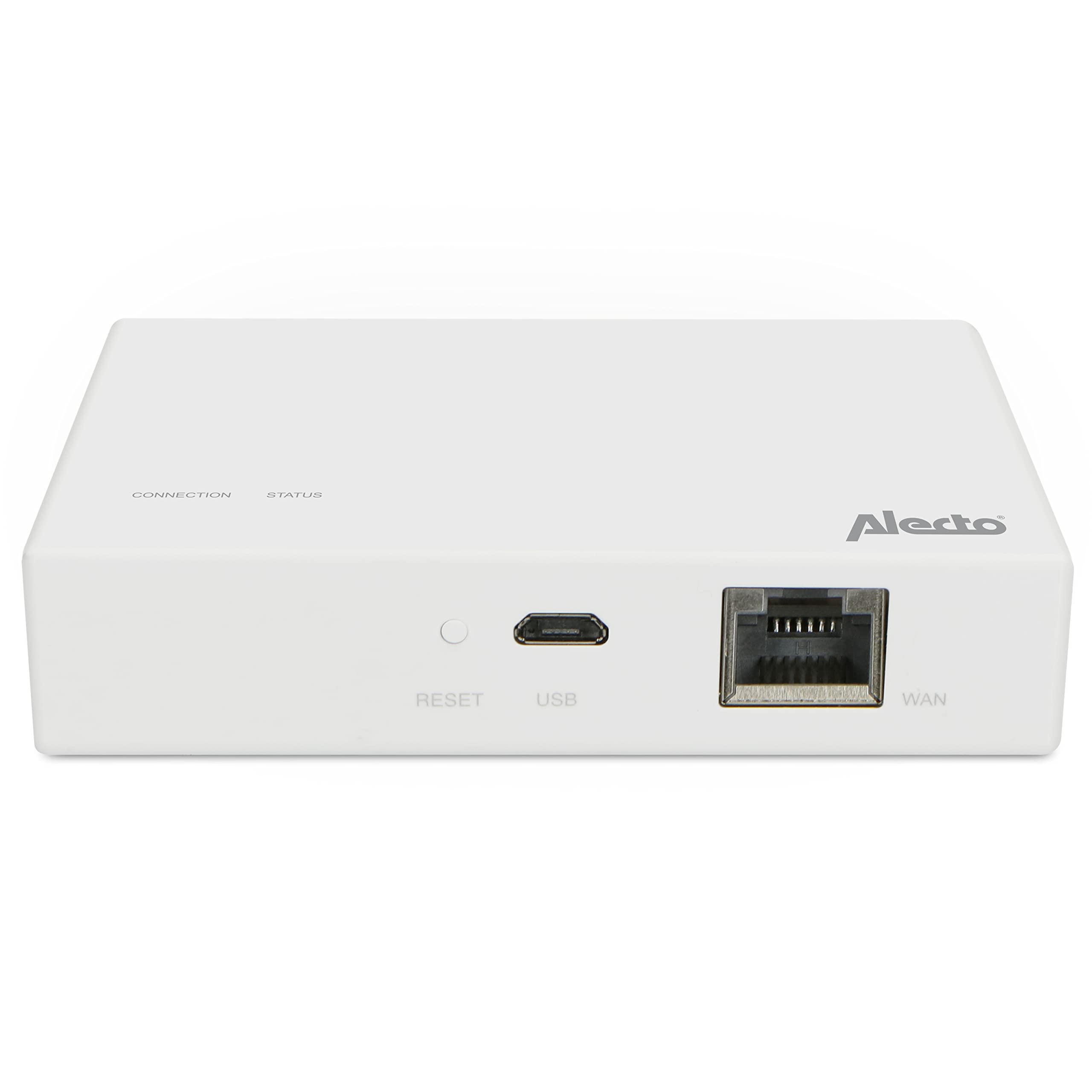 Alecto SMART-BRIDGE10 Passerelle Zigbee - hub domotique pour Maison Intelligente, Compatible capteurs Zigbee, contrôle Via appli Smart Life iOS/Android, Connexion sans Fil sécurisée