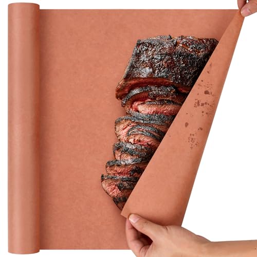 Romeda Pink Butcher Paper Roll, 15in x 433in Butcher Paper for Smoking