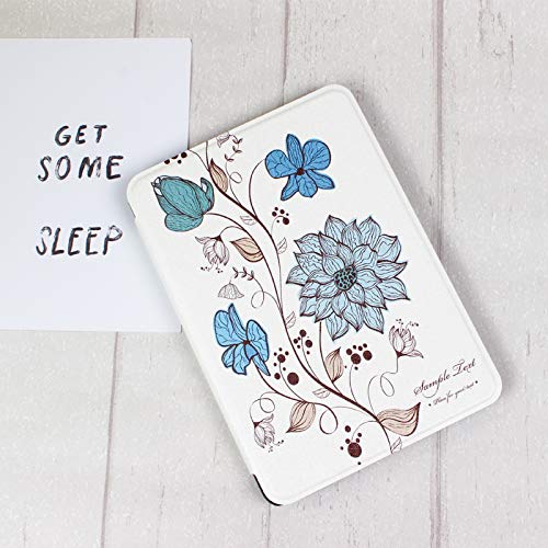 Case para Novo Kindle Paperwhite à prova d’água Função Liga/Desliga (Raposa)