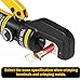 TOORGO 10 Ton Hydraulic Crimping Tool, 12 AWG to 2/0 AWG Hydraulic Crimper with 9 Dies, for Wire Rope, Copper Lugs, Ring Terminals, Electrical Connectors