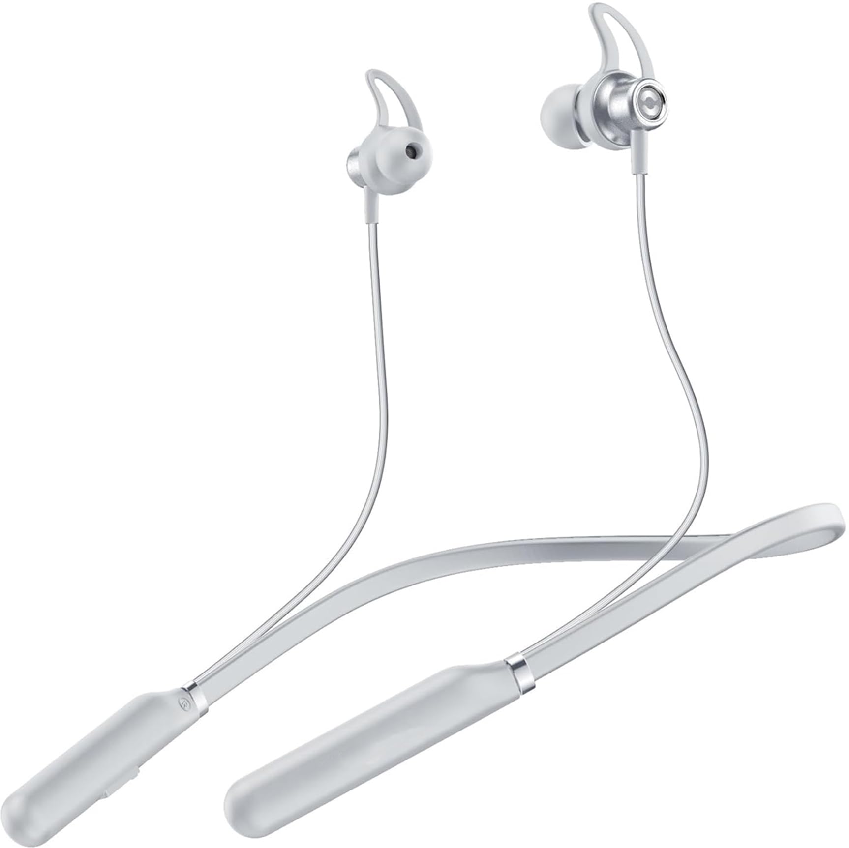 ROKAVO Crystal 50-Hour Playtime Bluetooth Headphones | Call Vibration  Neckband Buds Bluetooth Headset | Active Noise Cancellation | in-Ear  |Green,Grey All Multi Color| : Amazon.in: Electronics