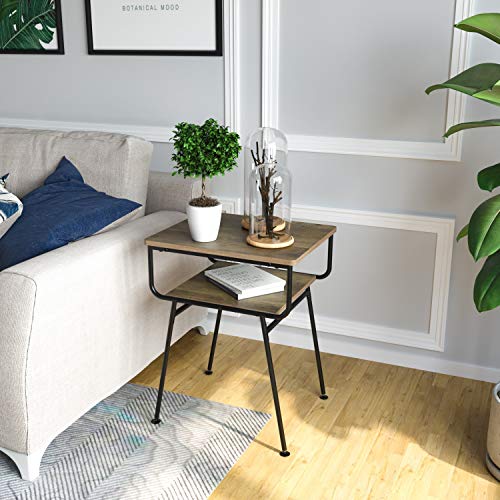 Homecho Nightstand Set Of 2 Industrial Buy Online In China At Desertcart