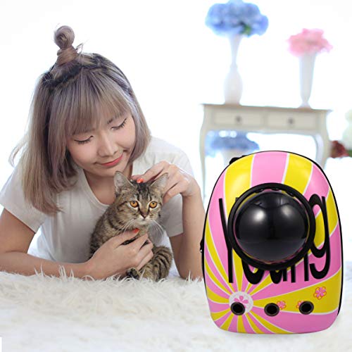 Mochila para transporte de animais de estimação TENDYCOCOCOCO, mochila para transporte de gatos, cáp