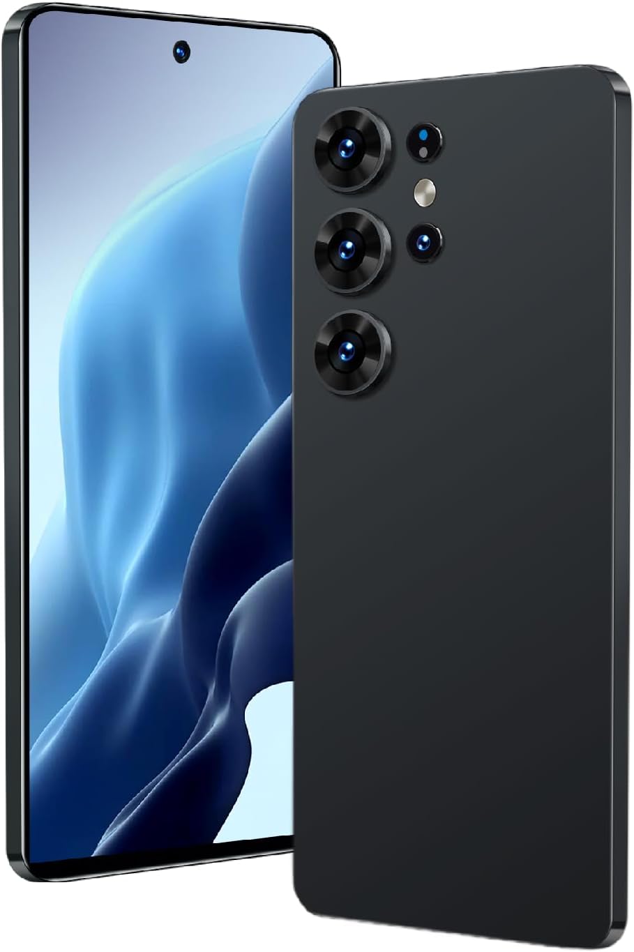 Unlocked Phone，6.56 inch Screen，2G RAM and 64G ROM，16MP Rear Camera，Supports Dual SIM Card Frequency Band of 3GWCDMA ：850/1700/1900/2100MHZ，Android Phone (300, Black)