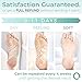 DERMORA Foot Peel Mask - 2 Pack of Regular Size Skin Exfoliating Foot Masks for Dry, Cracked Feet, Callus, Dead Skin Remover for Baby Soft Feet, Lavender Scent