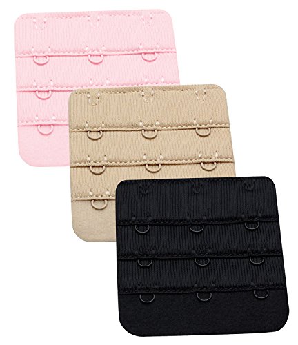 AMOURRI Soutien-Gorge de maternité sans Couture pour Femmes allaitant avec rallonges de Soutien-Gorge inclues,Lot de 4 (Rallonges de Soutien-gorge),1.9inch Cover