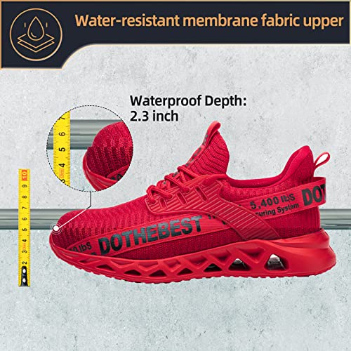 Image of Furuian Steel Toe Sneakers for Men Women Lightweight Safety Shoes Comfortable Puncture Proof Slip On Indestructible Work Shoes