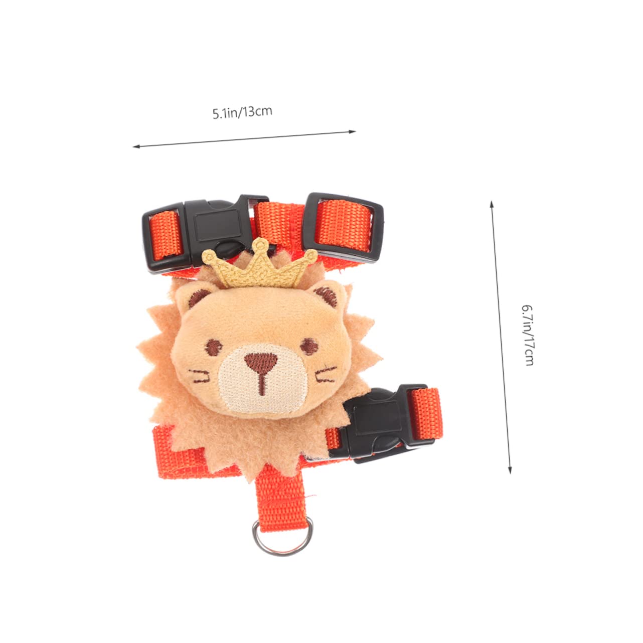 SUPVOX 2Sets Comfortable Bunny Harness and Leash for Small Pets Escaping Design Lightweight and Durable Traction Rope for Rabbits for Walking and Outdoor