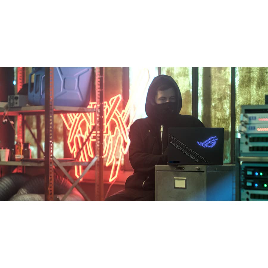 Image of ASUS ROG Zephyrus G14 Alan Walker Special Edition Gaming Laptop, 14 inch 120Hz Pantone Validated WQHD Display GeForce RTX 3050 Ti, AMD Ryzen 9 5900HS 16GB DDR4 1TB SSD Wi-Fi 6, Windows 10 GA401QEC-K2064T