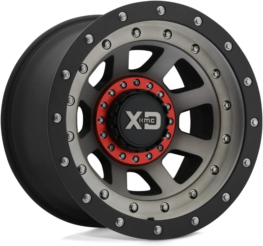 XD137 17X9 5X5.0/5.5 S-BLK DTCC -12MM QTY of 1 WHEEL
