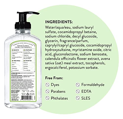 J.R. Watkins 104629 Liquid Hand Soap With Dispenser, Moisturizing Hand Soap, Alcohol-Free Hand Wash, Cruelty-Free, Liquid Soap For Bathroom Or Kitchen, Aloe & Green Tea thumb #5