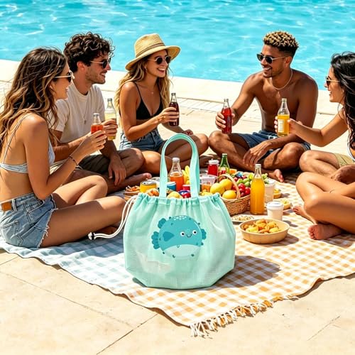 Bolsa de transporte de campamento de verano anti-arena para niños 4