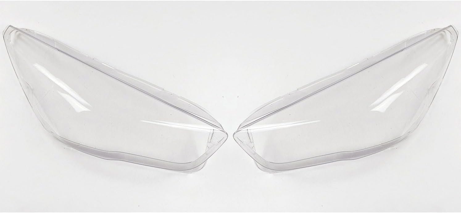 Car Headlight Cover for Ford Escape 2017 2018 2019, Transparent Front Headlight Shell Headlamp Lens Cover Lamp Shade Replacement, Car Accessories,A Pair