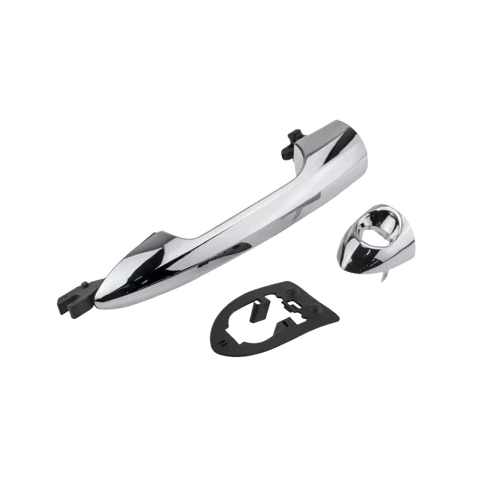 EVEKHAHHRB Exterior Door Handle 1PCS for Alfa for Romeo for Giulietta 2010-2016 for Mito 2008-2018 Outer Door Handle Exterior Door Handle Outer Door Handle(Electroplating Left)