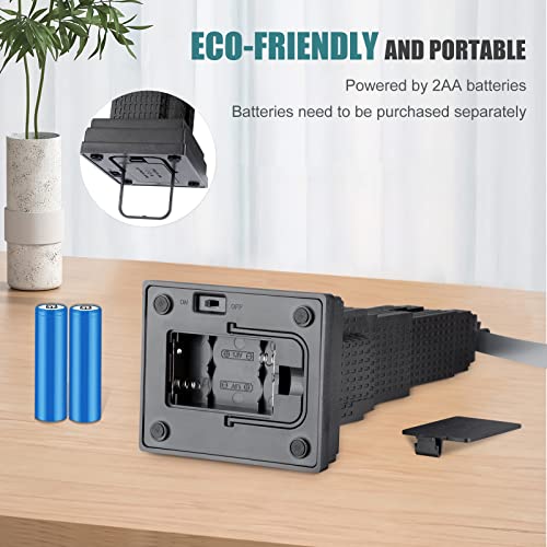 FLYFANER Portable Battery Powered Tabletop Fly Fans #TOP29