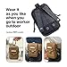EXCELLENT ELITE SPANKER Tactical Molle EDC Pouch Organizer Nylon Belt Waist Bag with Cellphone Holster for iPhone 14 Pro 13 12 11ProMax XsMax XR XS X 8Plus 8 7 6 Samsung Galaxy S22 S21 Note 20(Black)