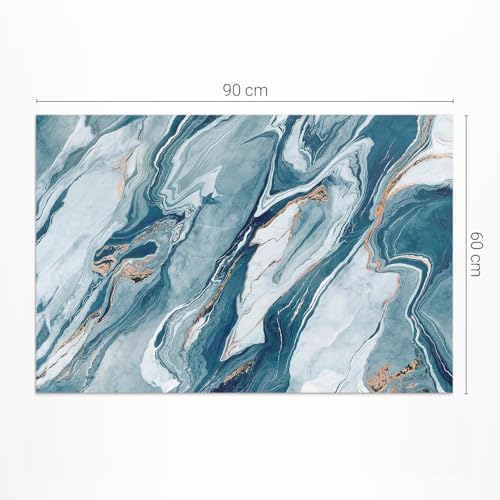 Tapis vinyle imperméable de jardin résistant décoloration 60x90cm - 4