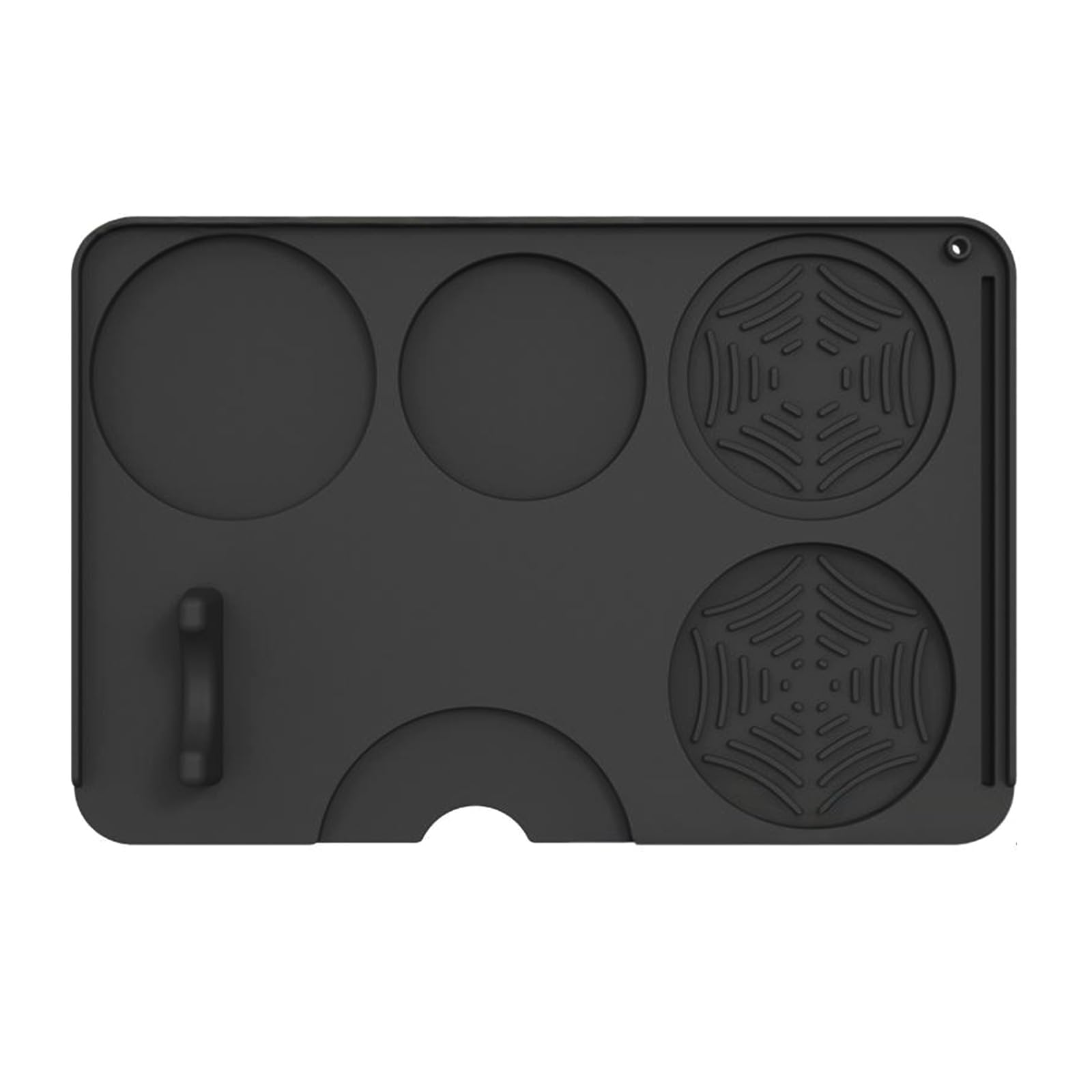 Woedpez Tamper Mat Distributor Station Silicone Pad Espresso Maker Accessories Coffee Corner Hand Tool Silicone Coffee Pad