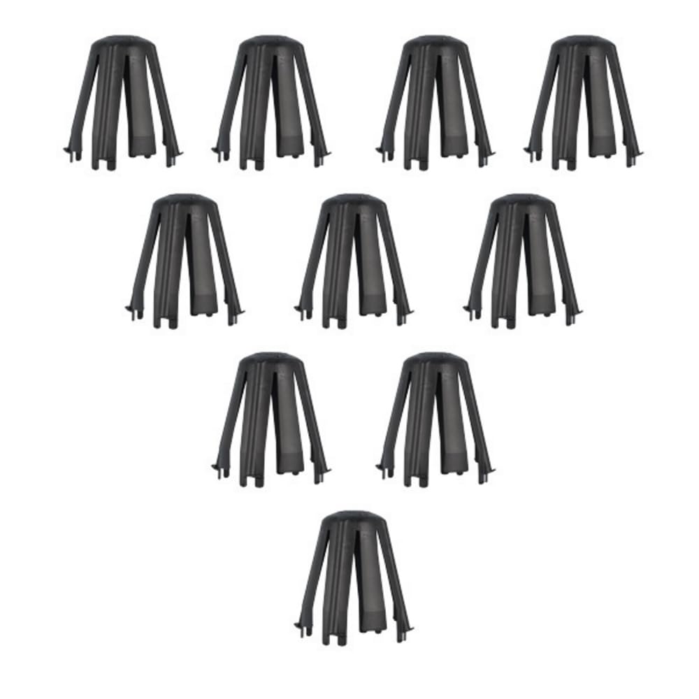 HellermannTyton Lot De 10 Capots De Protection Pour SpotClip-II