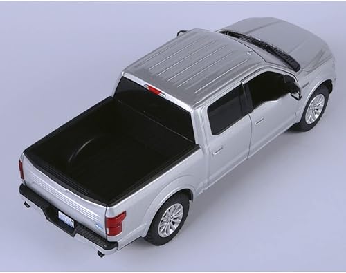 Miniatura 5 de Motormax 79364 2019 Ford F-150 Toy Car Crew Cab Pickup Truck Metallic Silver 1:27 Escala Diecast Modelo Car