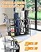 PLKOW Golf Bag Storage Garage Organizer, Extra Large Size Golf Bag Storage Stand and Golf Equipment Rack for Garage,Shed, Basement