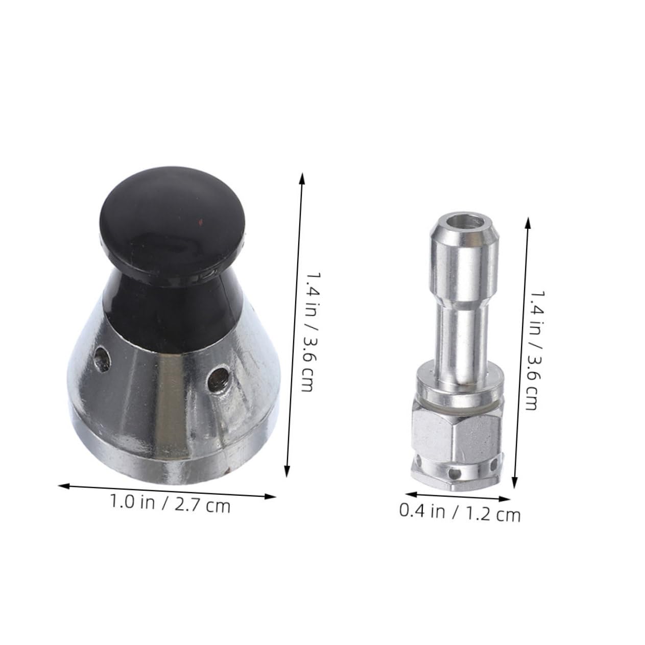 Cabilock 2Sets Pressure Cooker Safety Valve with Exhaust Rod Pressure Regulator for Compatibility and Optimized Cooking Performance