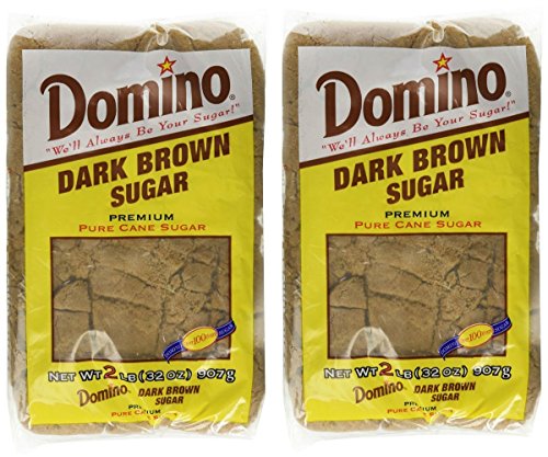 Domino Dark Brown Sugar 2 Lb (Pack of 2)