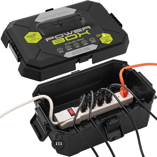 Protection de prise extérieure étanche pour stopper les courts-circuits de jardin
