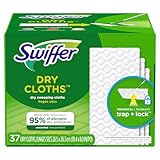 Swiffer Sweeper Dry Sweeping Pad Refills for Floor mop Unscented 37 Count