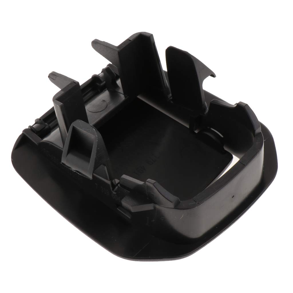Cubiertas Isofix Reemplazo de Plástico Coches para Asiento Trasero de Niño - Negro