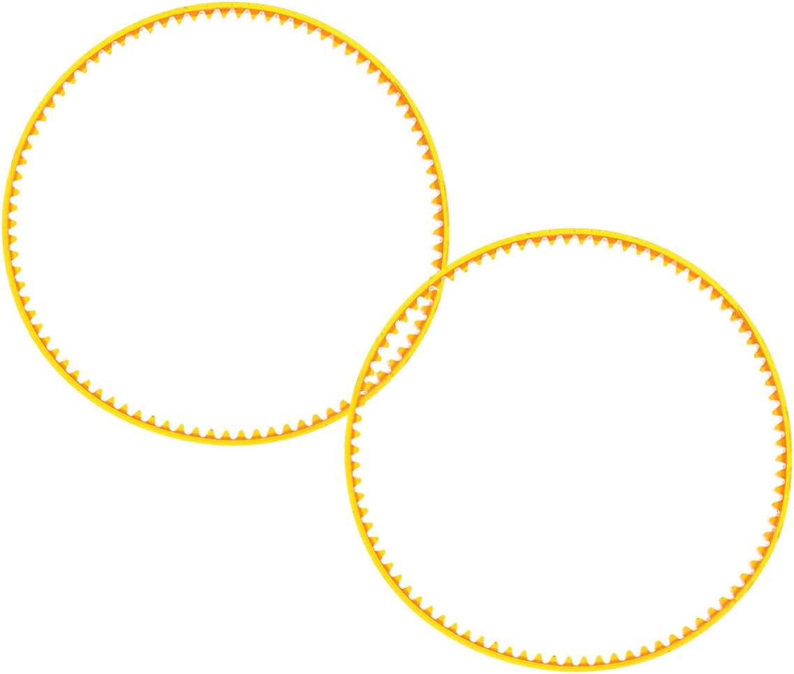 3sets Candy Making Machine Belt Sturdy Cotton Candy Maker Accessory Replacement Plastic Belts 2pcs*3