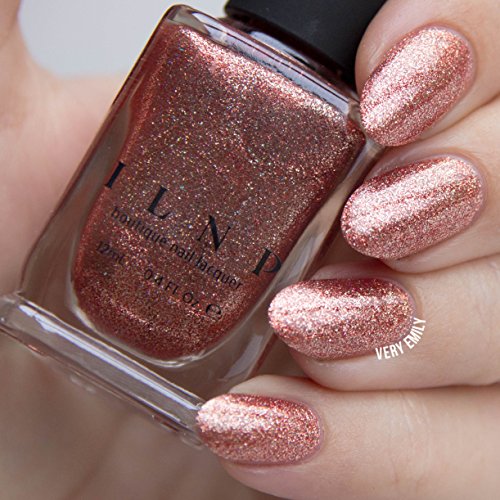Image of ILNP Copper Top - Copper Holographic Metallic Nail Polish