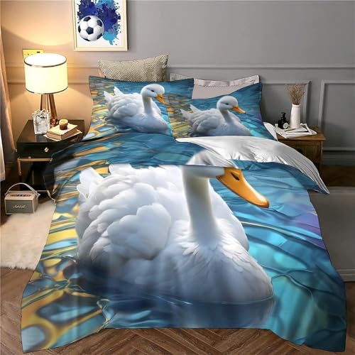 Housse de couette verre à whisky 3D parure de lit microfibre hypoallergique - 6