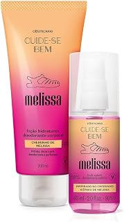 Combo Cuide-se Bem Melissa: Body Splash 60ml + Loção Hidratante Corporal 200ml