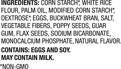 Glutino Gluten Free Crackers, Multigrain, 4.4 oz Boxes (Pack of 6)