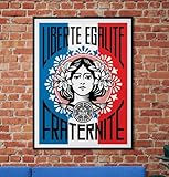 Générique Reproduktion Poster, Wanddekoration, Freiheit, 
