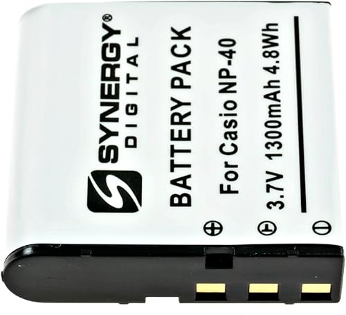 Miniatura 3 de Synergy Digital Batería para cámara, compatible con cámara digital Kodak PIXPRO AZ528, (iones de litio, 3.7 V, 1300 mAh), capacidad ultra alta,