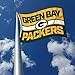 Rico Industries NFL Football Green Bay Packers Bold 3' x 5' Banner Flag Single Sided - Indoor or Outdoor - Home Décor