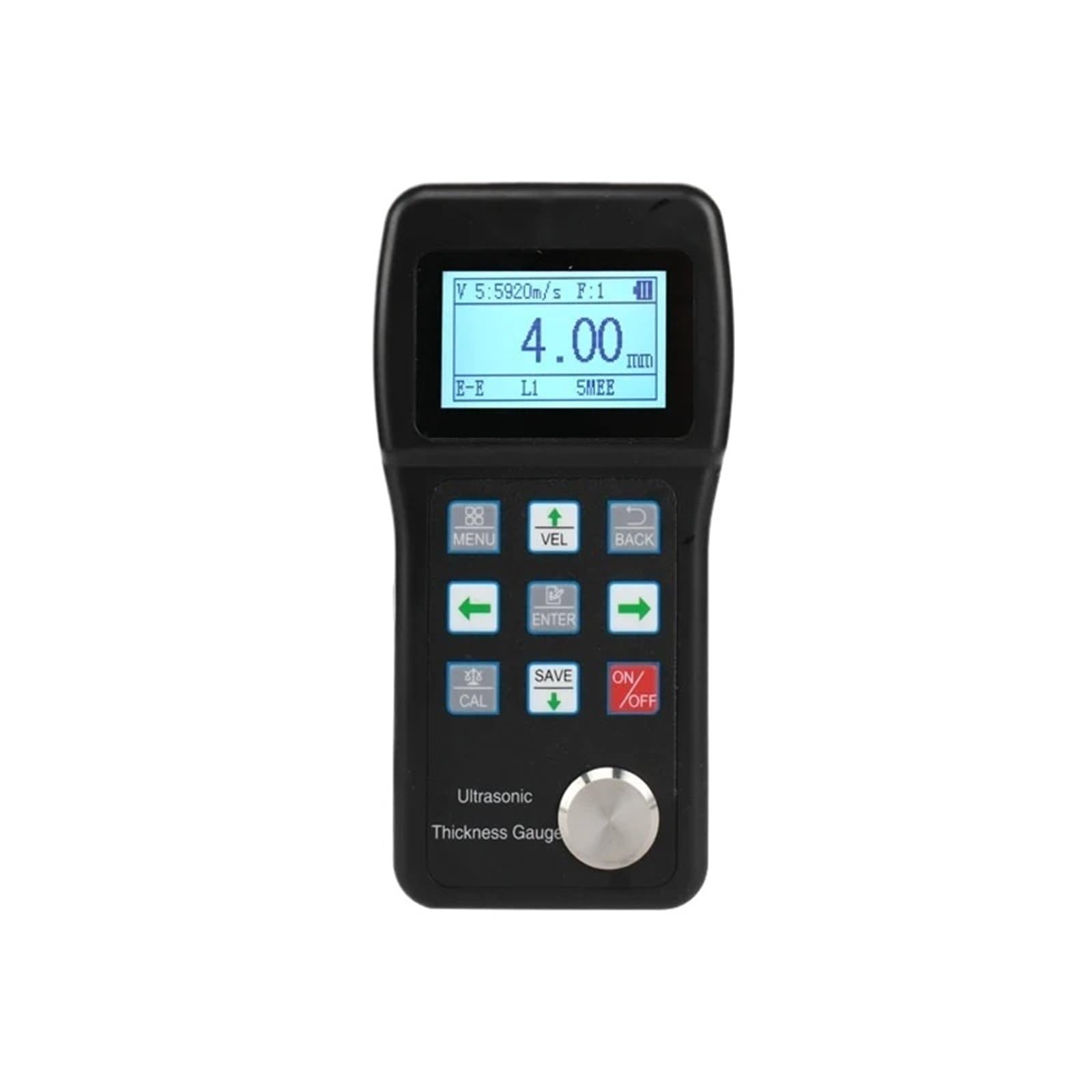Thickness Gauge Coating Ultrasonic Thickness Gauge 3-40mm Plastic Ceramics Composites s Paint Digital Metal Meter