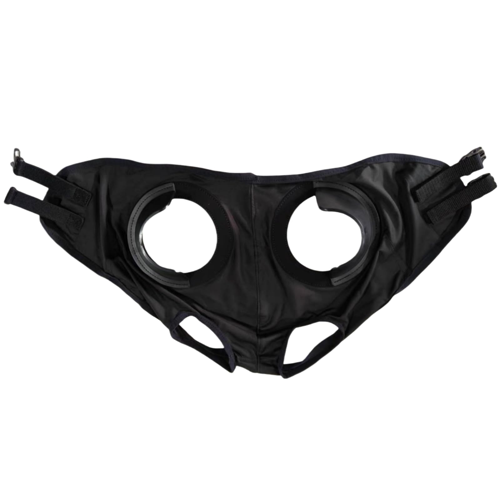 Verstellbare Fliegenmasken für Pferde, Fokushilfe für Rennen und Training, super bequem, dehnbar, Augenmaske, großer Augenraum mit UV-Schutz, weich auf der Haut mit