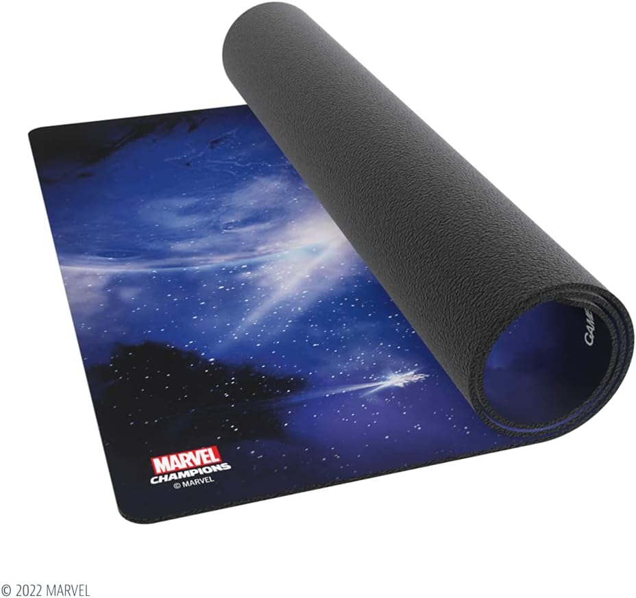 Gamegenic Marvel Champions Guardians of The Galaxy Game Mat | Slip-Resistant 24" by 14" Rubber Mat | Designed for Use with Marvel Champions The Card Game | Compatible with Other TCGs & LCGs | Made