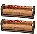 Raw Natural Rolling Papers Hemp Plastic Cigarette Rolling Machine, 79mm 1 1/4 Inch Size (2 Pack)