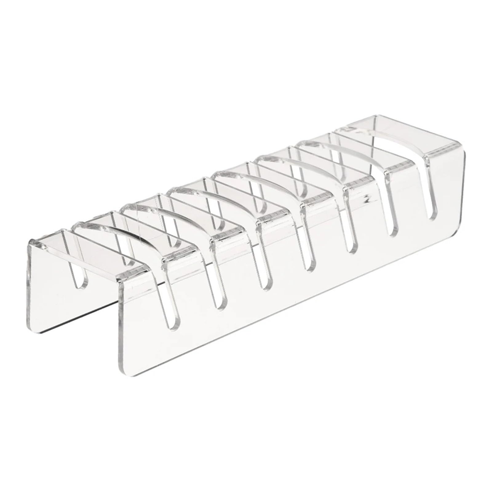 LNNXSZ Hat Storage Hat Stand For Baseball Caps Hat Organizer For 7 Baseball Caps Hat Display Stand For Bedroom Living Room Closet Dresser(Clear)